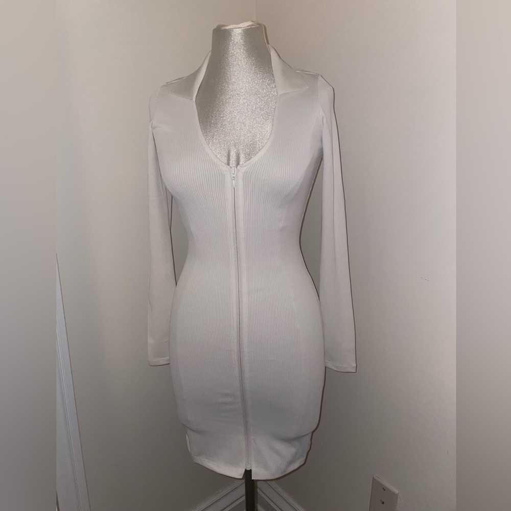 H&M white dress